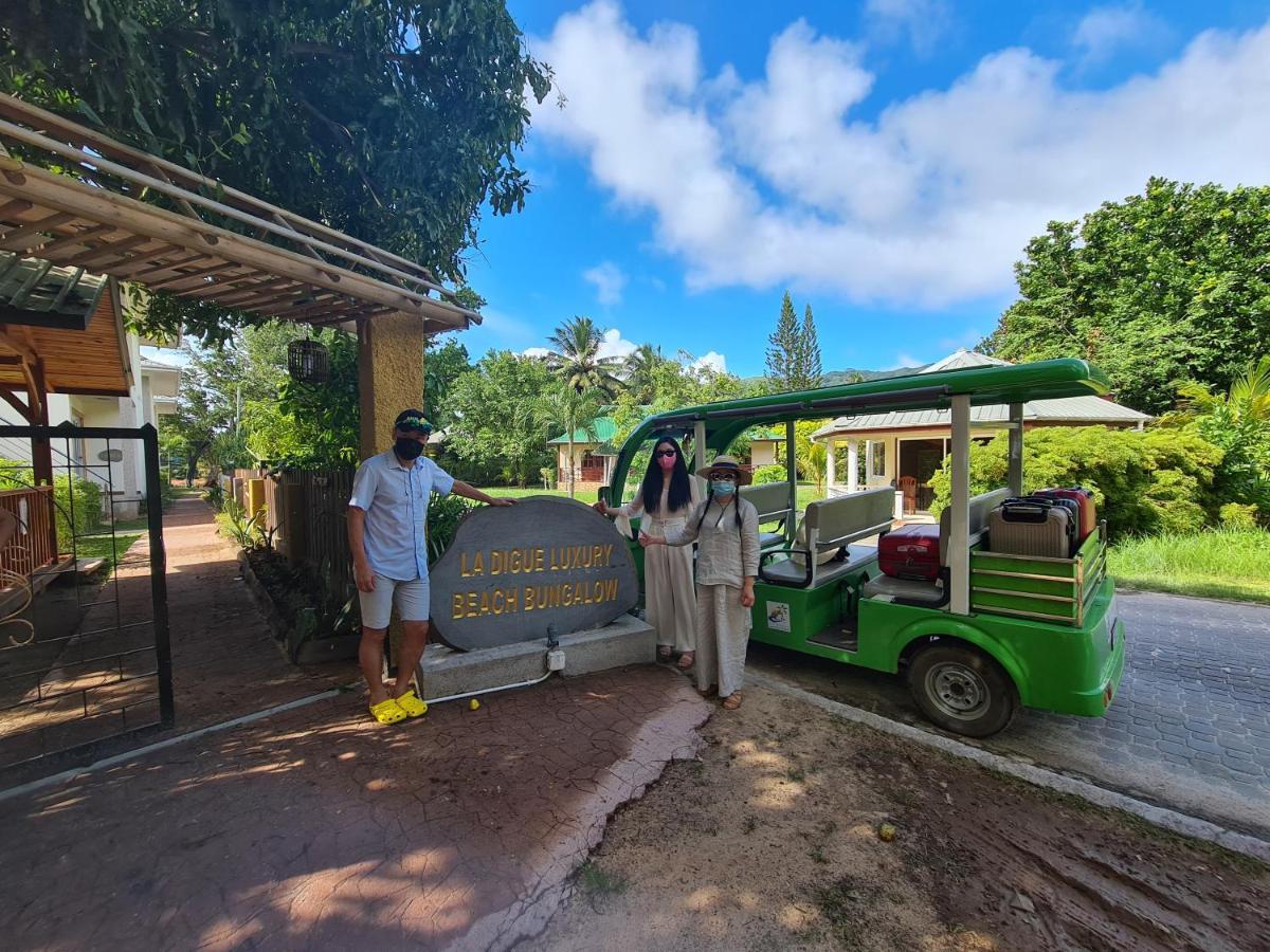 La Digue Luxury Beach Bungalow Spa&Gym Exterior foto
