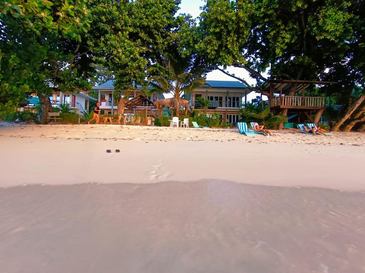 La Digue Luxury Beach Bungalow Spa&Gym Exterior foto